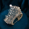 Children's Baroque personality, cute round crown, children's catwalk performance, photo dress, headwear, noble crown Specification image